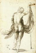 Albrecht Durer Female Nude from Behind oil on canvas